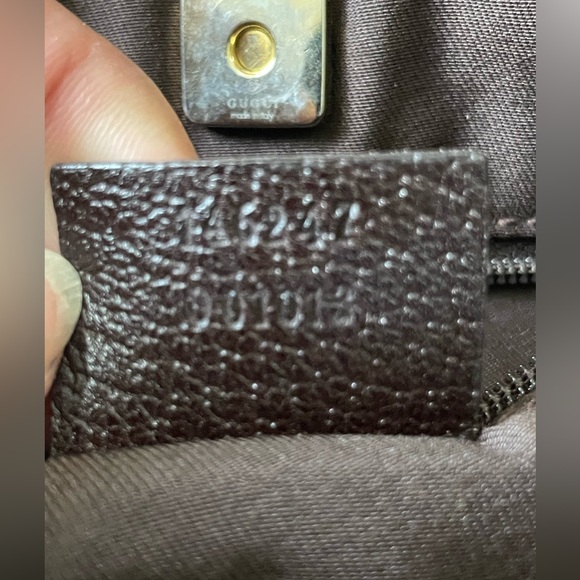 Gucci GG Abbey Pocket Tote, Canvas Leather, Made in Italy - Picture 6 of 6